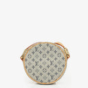 Louis Vuitton Mini Jeanne PM Blue Monogram Mini Lin Shoulder Bag
