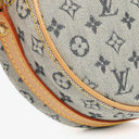 Louis Vuitton Mini Jeanne PM Blue Monogram Mini Lin Shoulder Bag