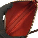 Louis Vuitton Mini Pochette Accessoires Damier Ebene Canvas Clutch Handbag