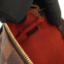Louis Vuitton Mini Pochette Accessoires Damier Ebene Canvas Clutch Handbag