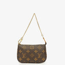 Louis Vuitton Mini Pochette Accessoires Monogram Canvas Clutch Handbag