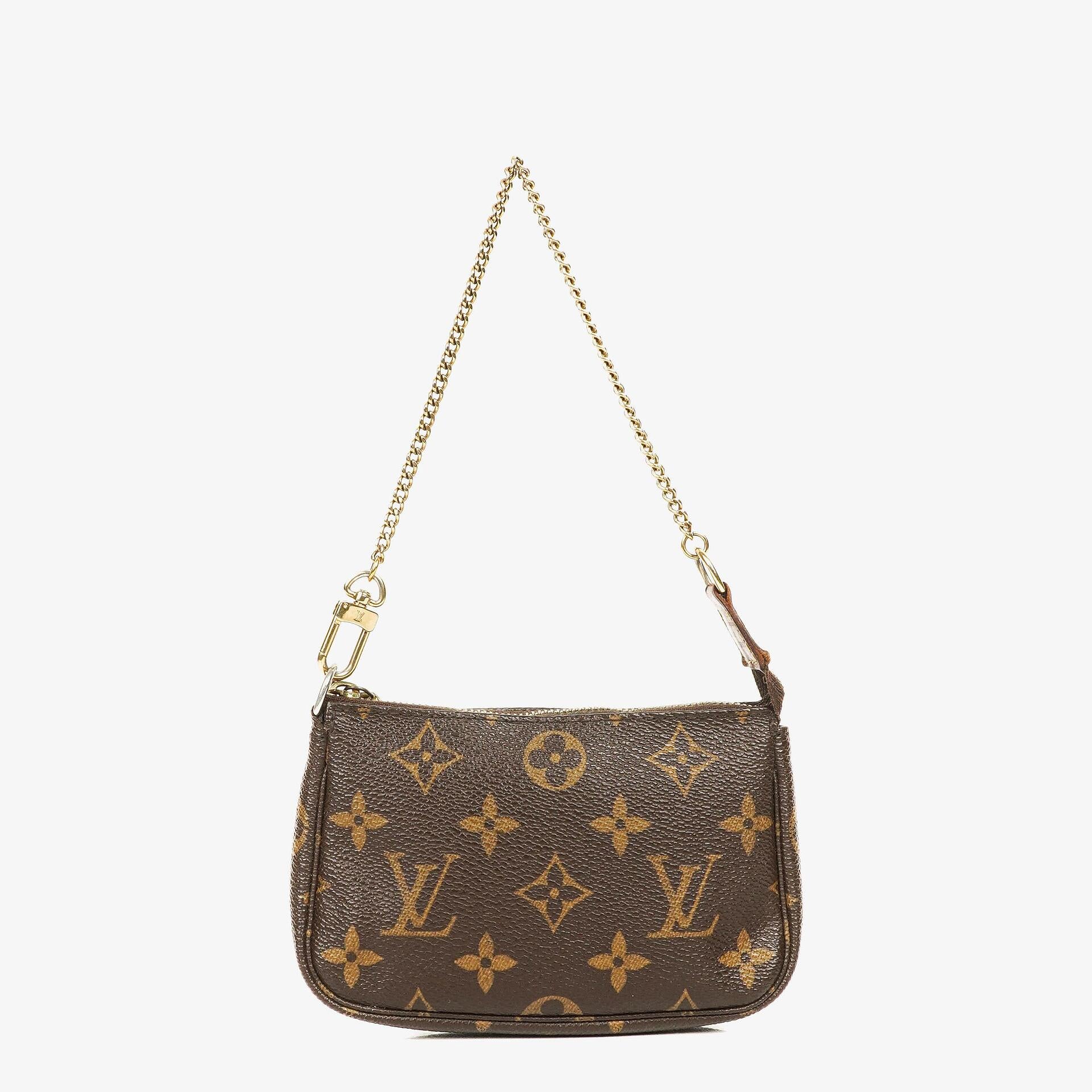 Louis Vuitton Mini Pochette Accessories Monogram Canvas