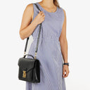 Louis Vuitton Monceau Black EPI Leather Handbag