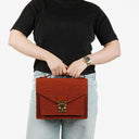 Louis Vuitton Monceau Brown EPI Leather Handbag