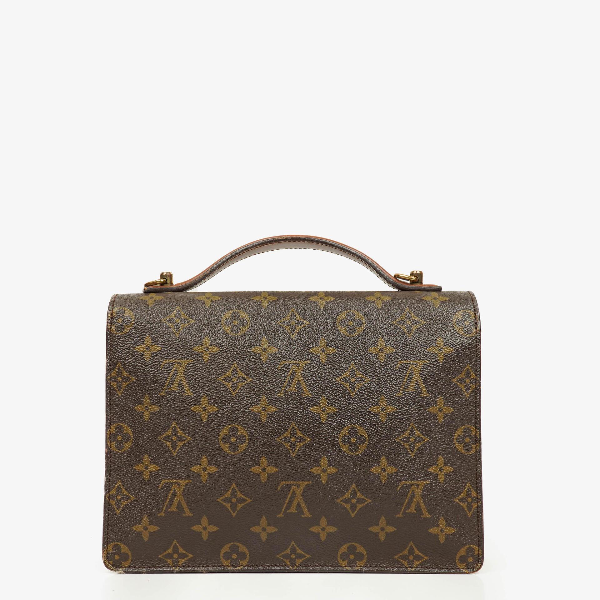 Louis Vuitton Monceau Monogram Canvas Handbag