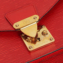 Louis Vuitton Monceau Red EPI Leather Handbag