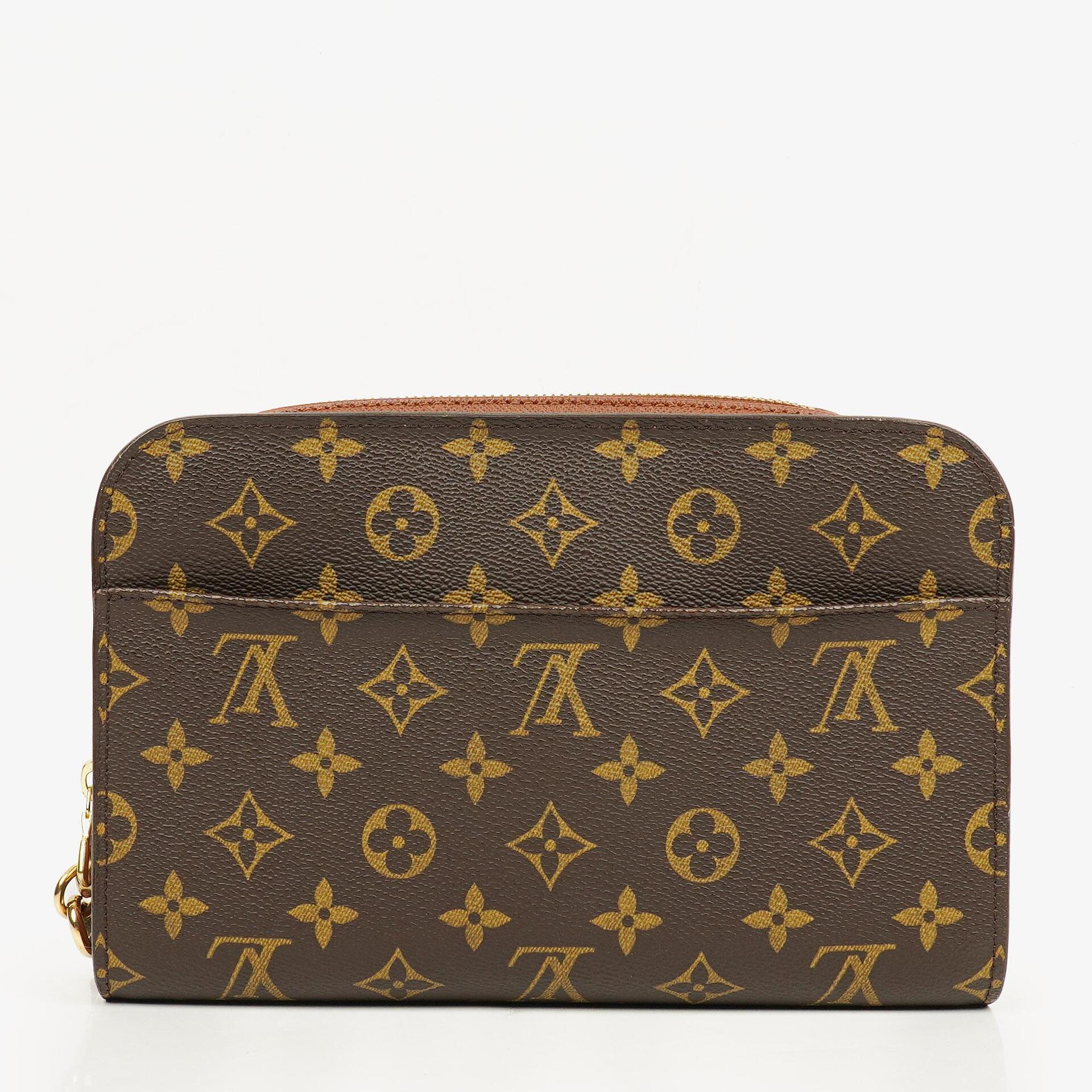 Louis Vuitton Monogram Canvas Orsay Clutch Bag