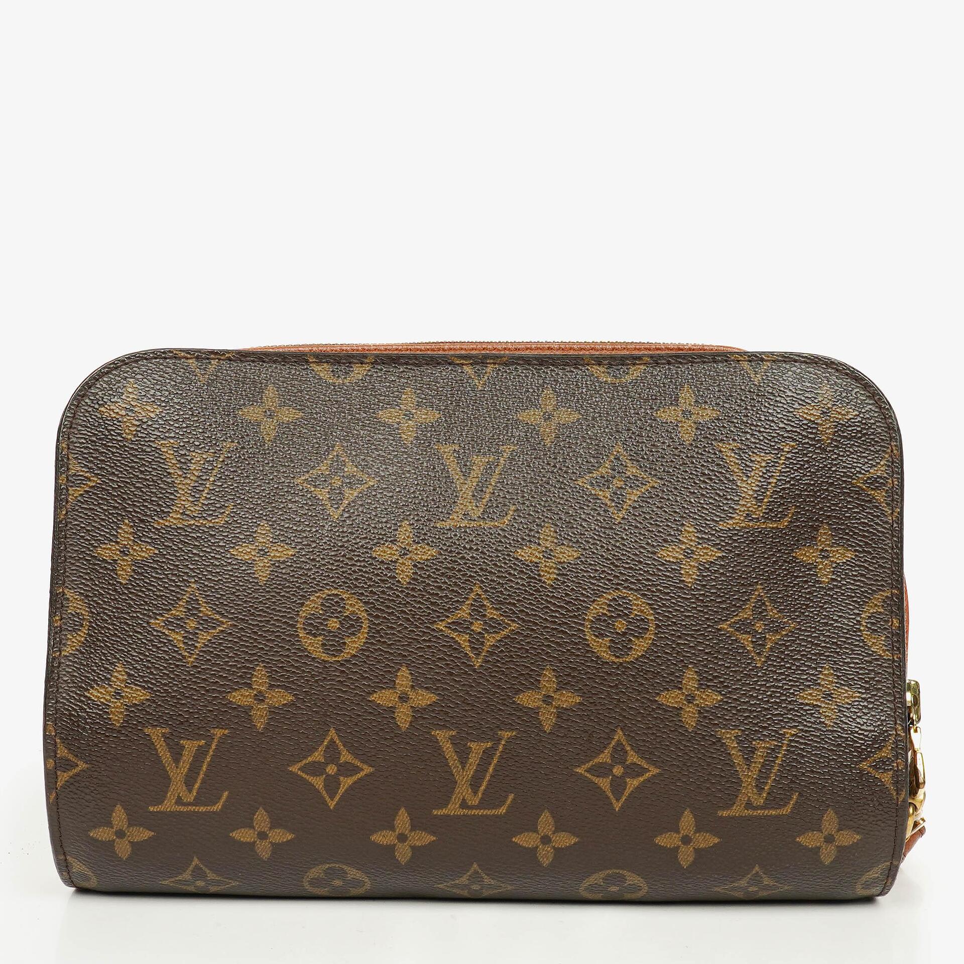 Louis Vuitton Monogram Canvas Orsay Clutch Bag