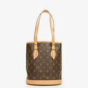 Louis Vuitton Monogram Canvas Petit Bucket Bag