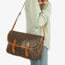 Louis Vuitton Monogram Canvas Sac Gibeciere GM