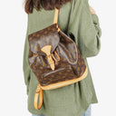 Louis Vuitton Montsouris MM Monogram Canvas Backpack