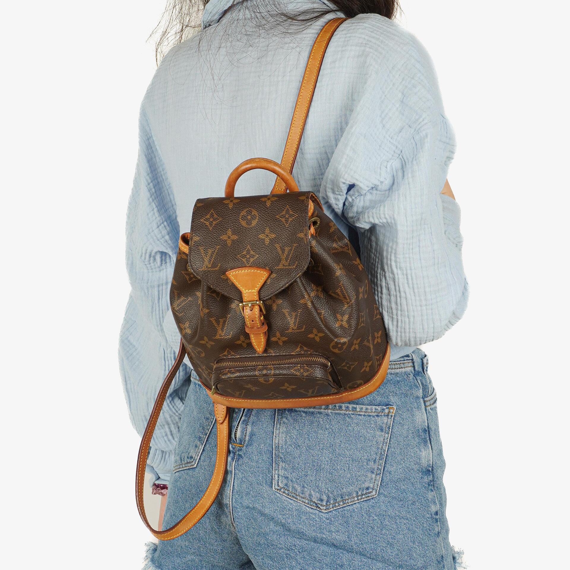 Louis Vuitton Montsouris Vintage PM Monogram Canvas Backpack