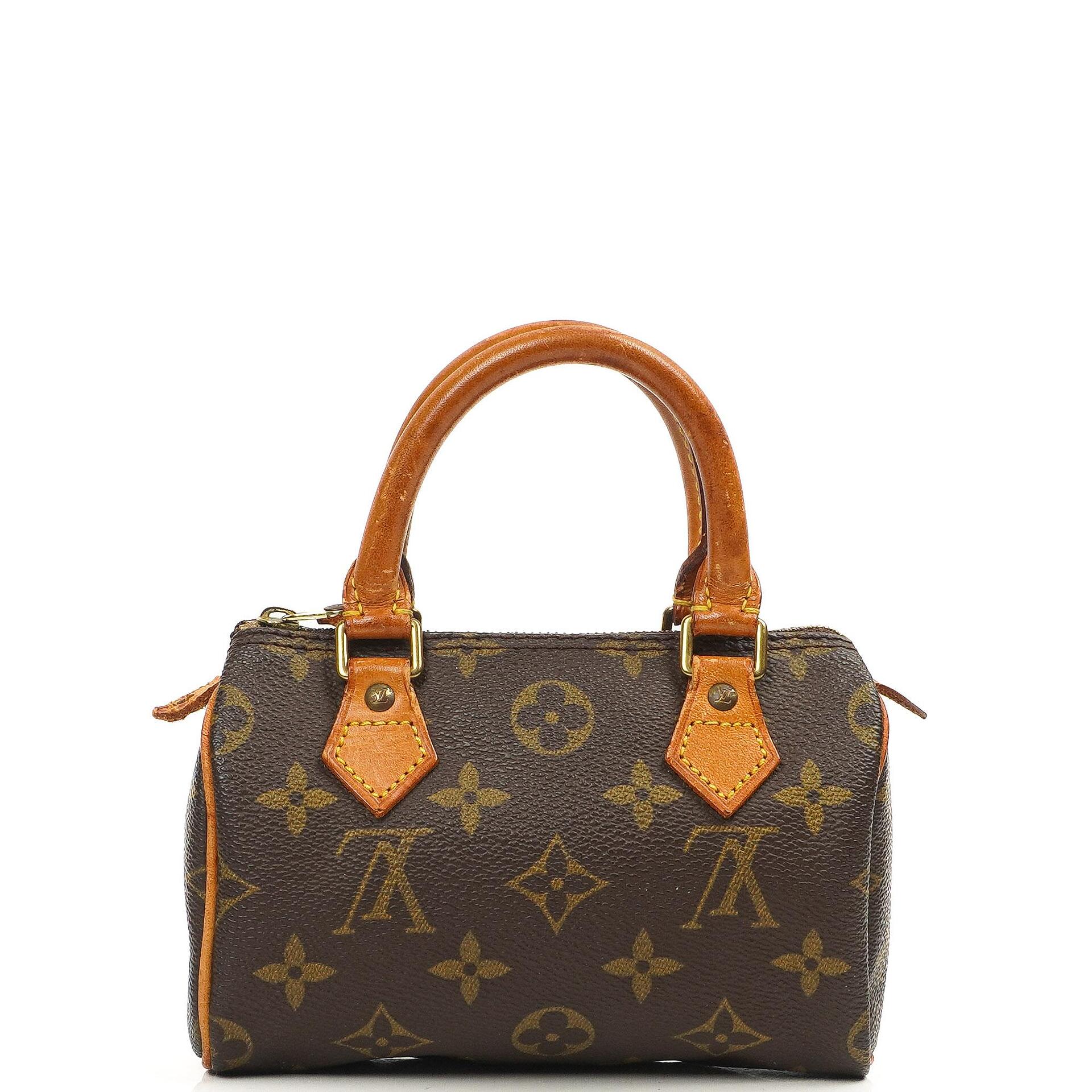 Louis Vuitton Nano Speedy Monogram Canvas Mini Bag