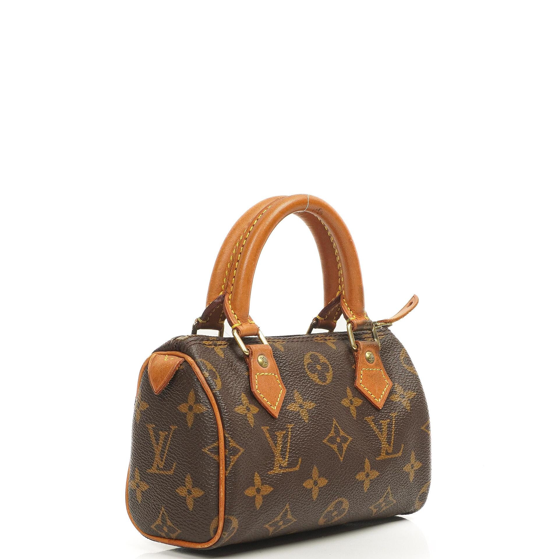 Louis Vuitton Nano Speedy Monogram Canvas Mini Bag