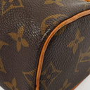 Louis Vuitton Nano Speedy Monogram Canvas Mini Bag