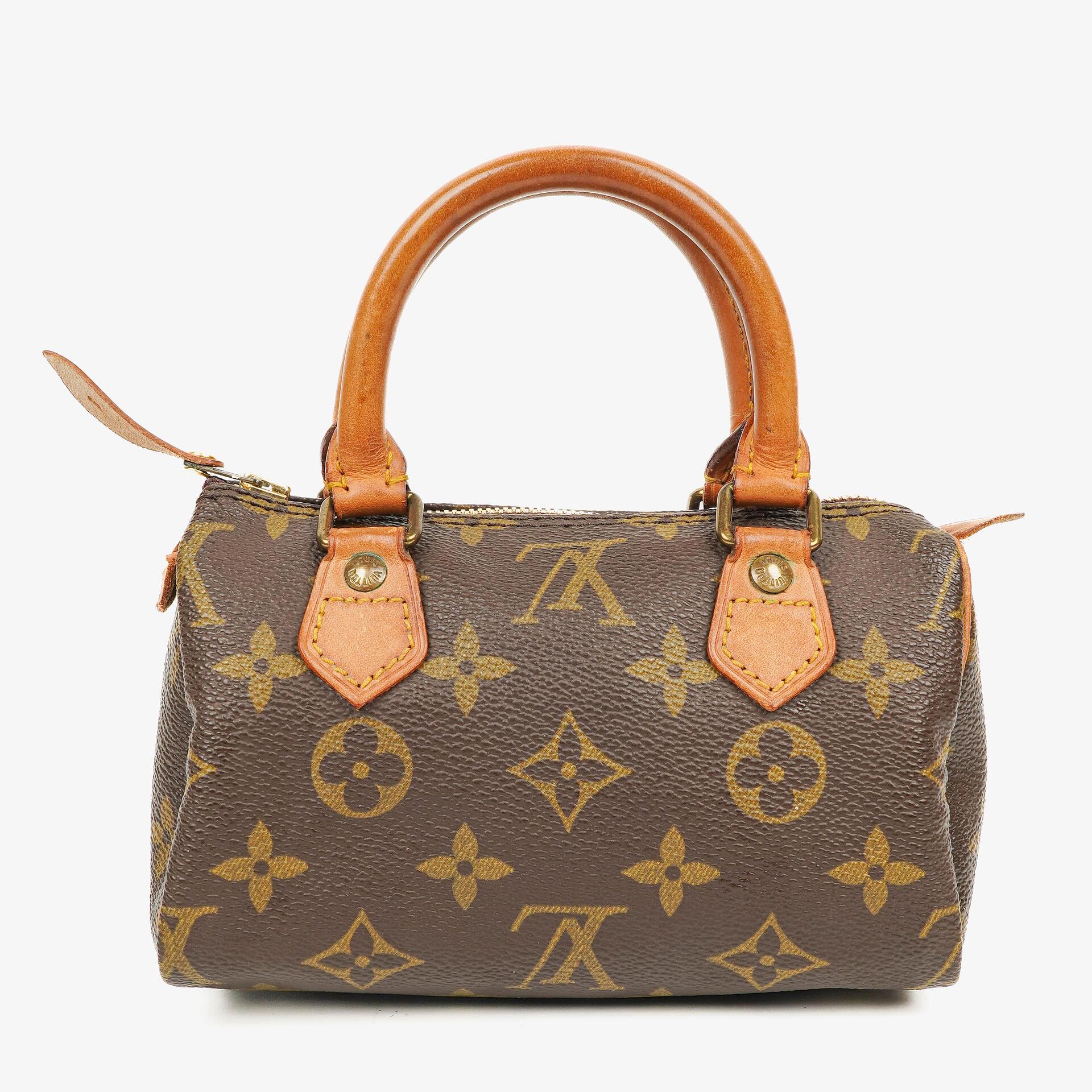 Louis Vuitton Nano Speedy Monogram Canvas Mini Bag