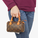 Louis Vuitton Nano Speedy Monogram Canvas Mini Bag