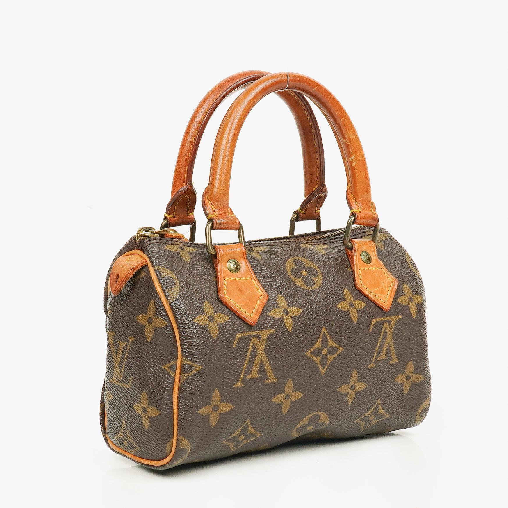 Louis Vuitton Nano Speedy Monogram Canvas Mini Bag