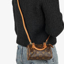 Louis Vuitton Nano Speedy Monogram Canvas Mini Bag