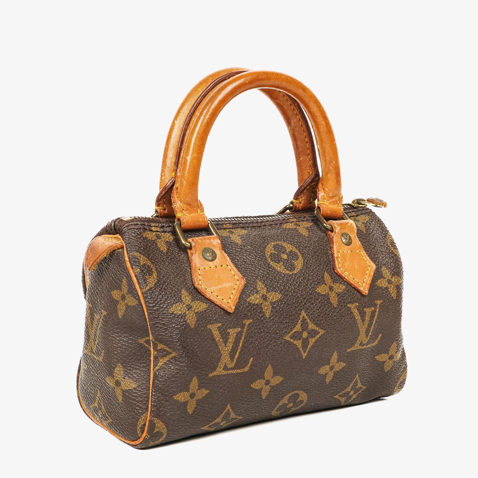 Louis Vuitton Nano Speedy Monogram Canvas Mini Bag