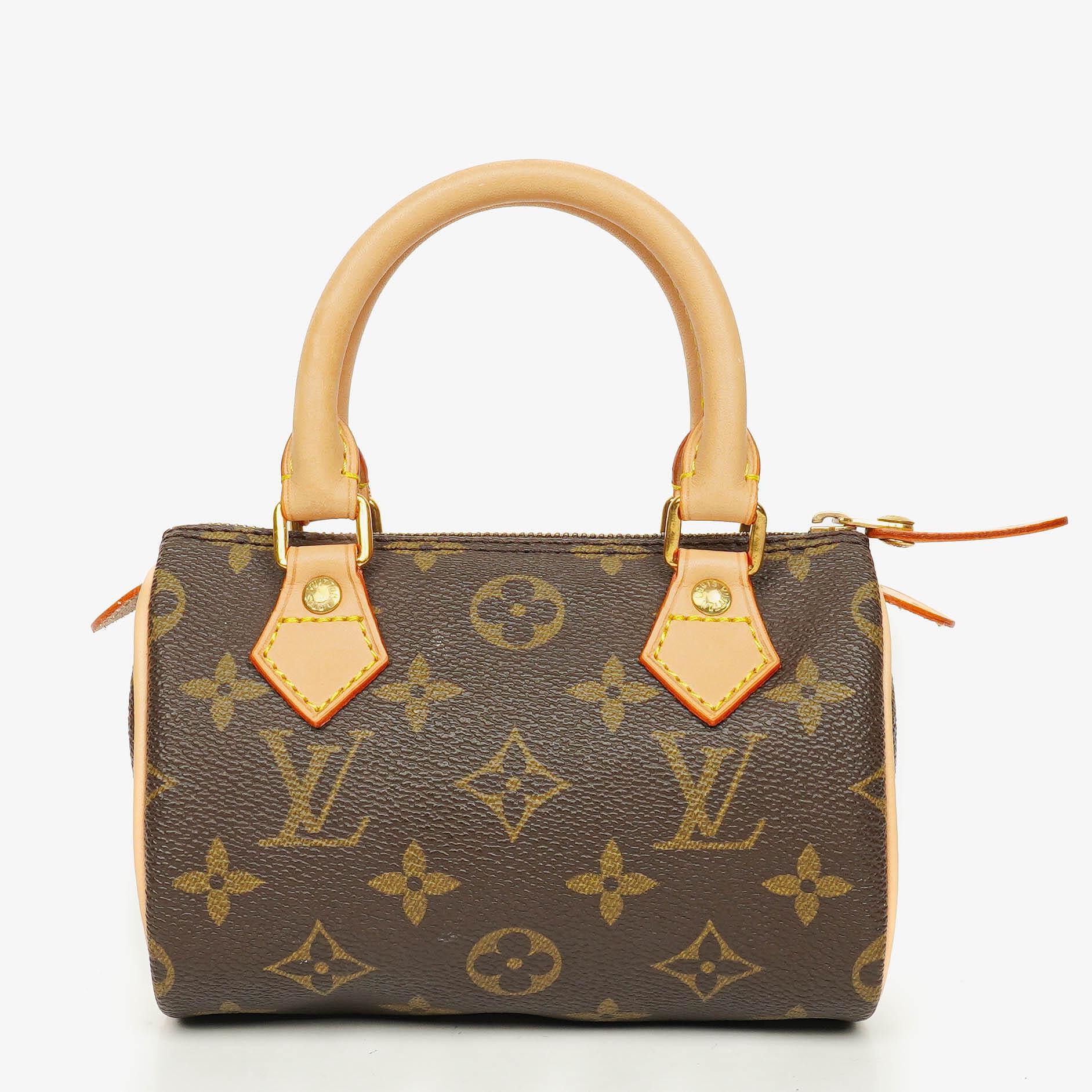 Louis Vuitton Nano Speedy Monogram Canvas Mini Bag