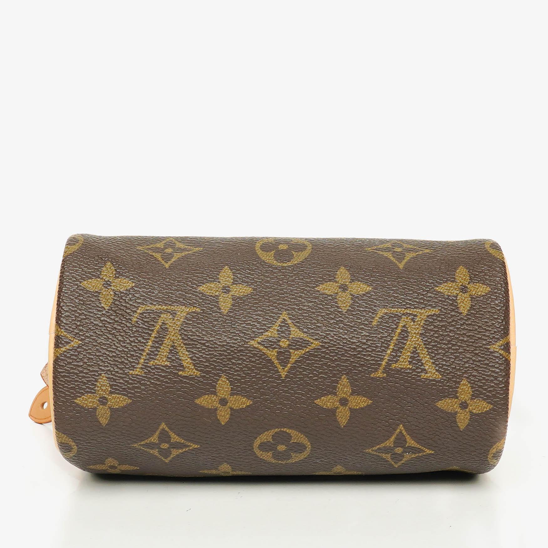 Louis Vuitton Nano Speedy Monogram Canvas Mini Bag