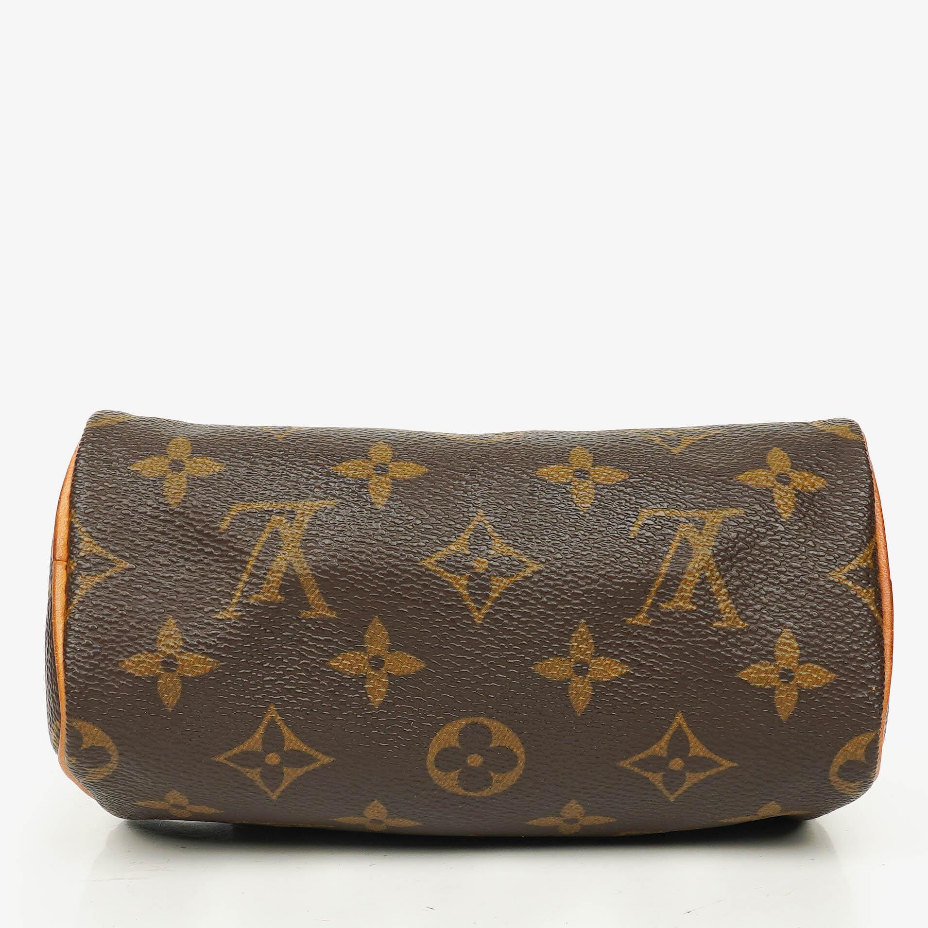 Louis Vuitton Nano Speedy Monogram Canvas Mini Bag