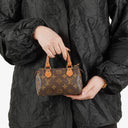 Louis Vuitton Nano Speedy Monogram Canvas Mini Bag