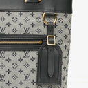 Louis Vuitton Navy Monogram Mini Lin Lucille GM Shoulder Bag