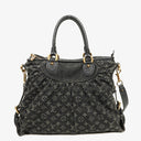 Louis Vuitton Neo Cabby GM Monogram Denim Bag Black