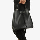 Louis Vuitton NéoNoé EPI Black Noir Drawstring Bucket Bag, 2020