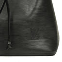 Louis Vuitton NéoNoé EPI Black Noir Drawstring Bucket Bag, 2020