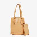 Louis Vuitton Neutral Vachetta Petit Bucket
