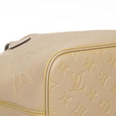 Louis Vuitton Neverfull MM Beige Empreinte Leather Tote Bag