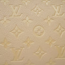 Louis Vuitton Neverfull MM Beige Empreinte Leather Tote Bag