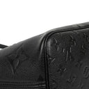 Louis Vuitton Neverfull MM Black Empreinte Leather Tote Bag