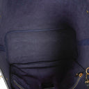 Louis Vuitton Neverfull MM Black Empreinte Leather Tote Bag