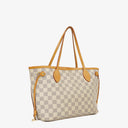 Louis Vuitton Neverfull PM Damier Azur Canvas Tote Bag