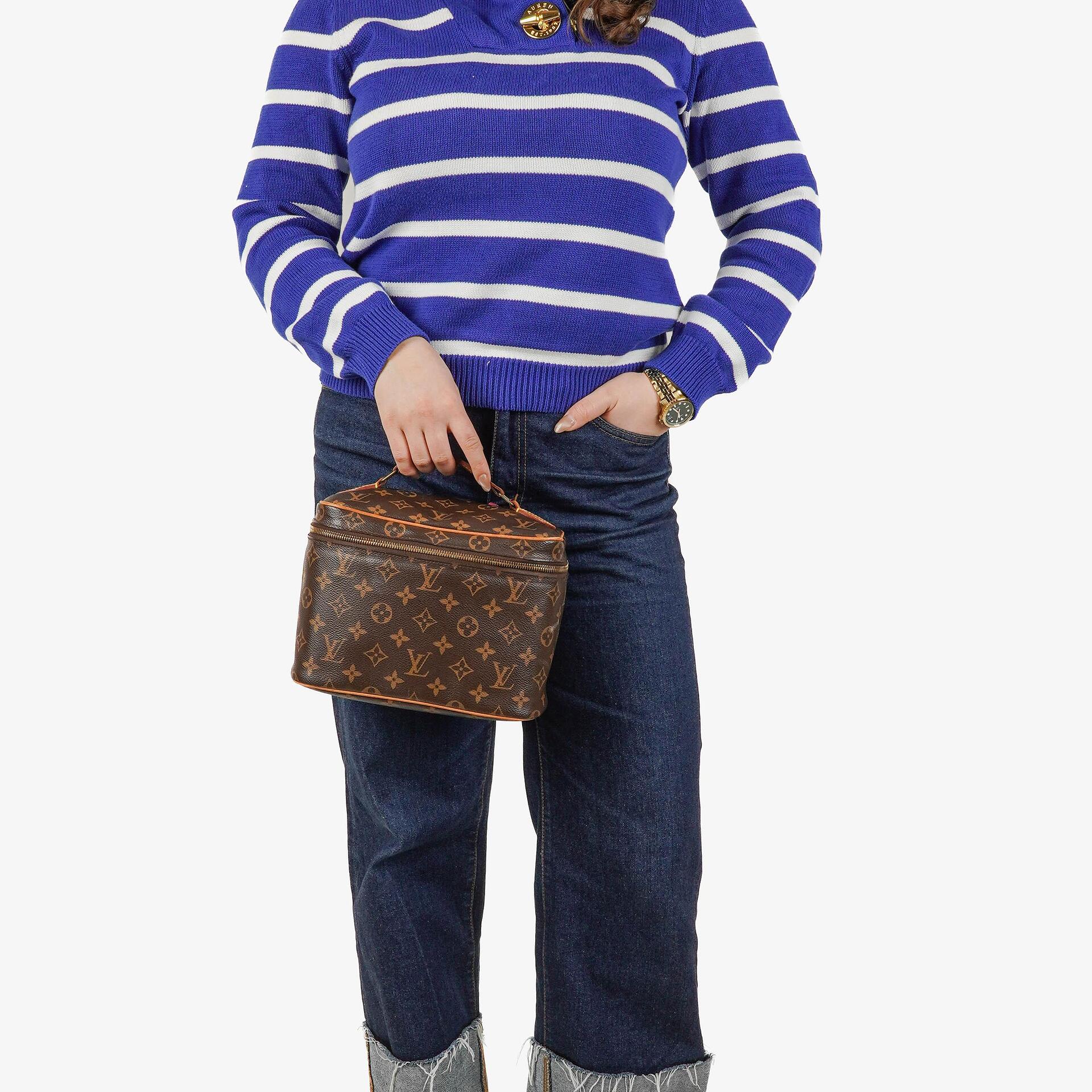 Louis Vuitton Nice BB Monogram Canvas Vanity Case