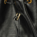 Louis Vuitton Noe GM Black EPI Leather Shoulder Bag