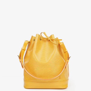 Louis Vuitton Noe GM Yellow EPI Leather Shoulder Bag