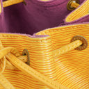 Louis Vuitton Noe GM Yellow EPI Leather Shoulder Bag