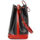 Louis Vuitton Noe Grande GM Black and Red Epi Leather Shoulder Bag