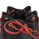 Louis Vuitton Noe Grande GM Black and Red Epi Leather Shoulder Bag