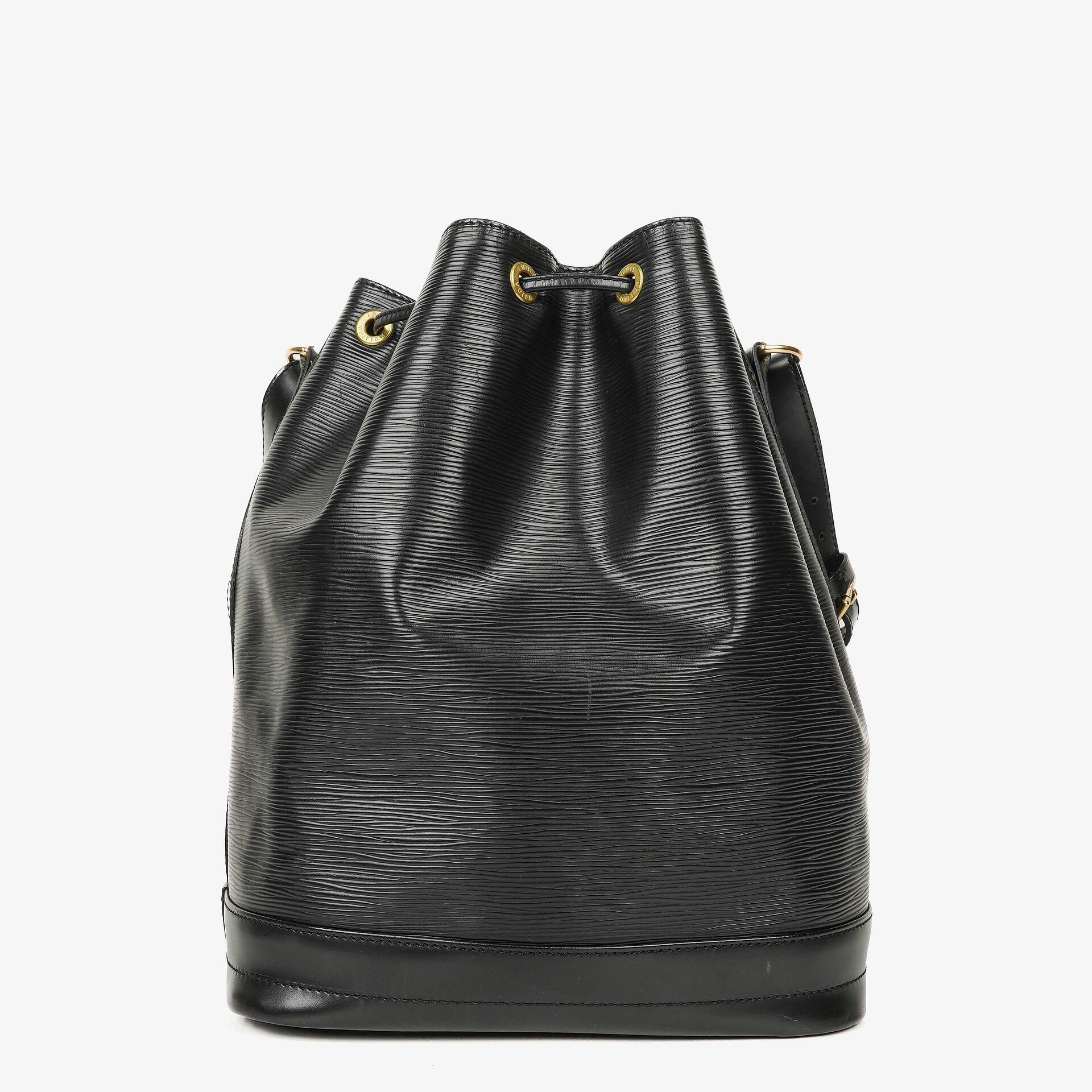 Louis Vuitton Noe Grande GM Black Epi Leather Shoulder Bag
