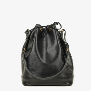Louis Vuitton Noe Grande GM Svart Epi-läder Axelväska