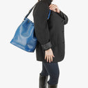 Louis Vuitton Noe Grande GM Blue EPI Leather Shoulder Bag