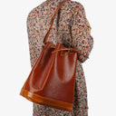 Louis Vuitton Noe Grande GM Brown EPI Leather Shoulder Bag