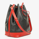 Louis Vuitton Noe Grande GM Bslck And Red EPI Leather Shoulder Bag