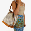 Louis Vuitton Noé Grande GM Damier Azur Canvas Shoulder Bag